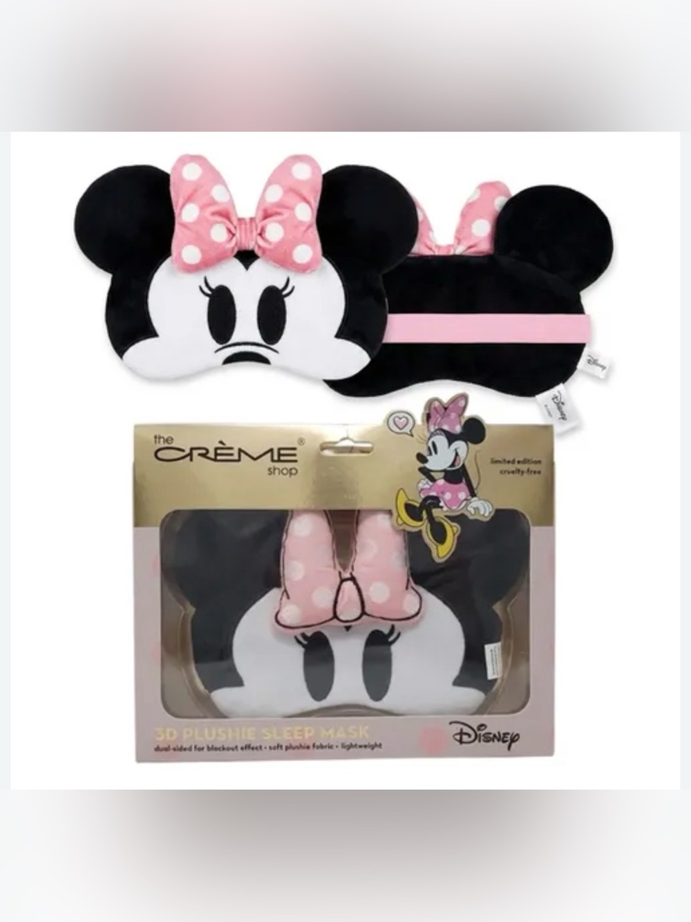 The crème Shop Minnie Mouse 3D sleeping Mask NIP